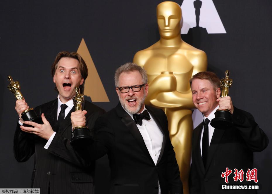 第89届奥斯卡揭晓 《爱乐之城》未获最佳影片