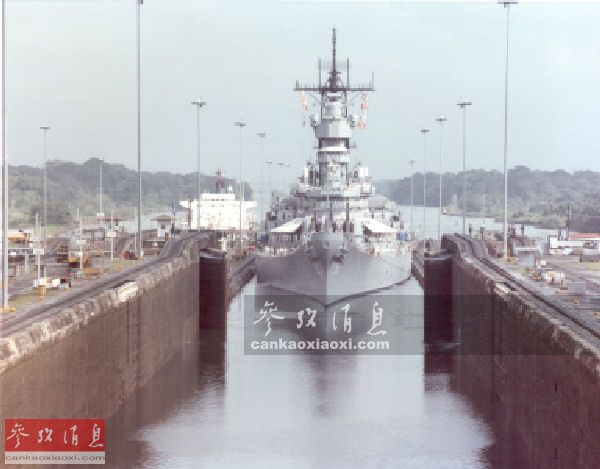 刮層皮！美戰列艦過巴拿馬運河間距僅25釐米