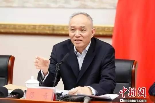 北京市委副书记、市长蔡奇。韩海丹　摄