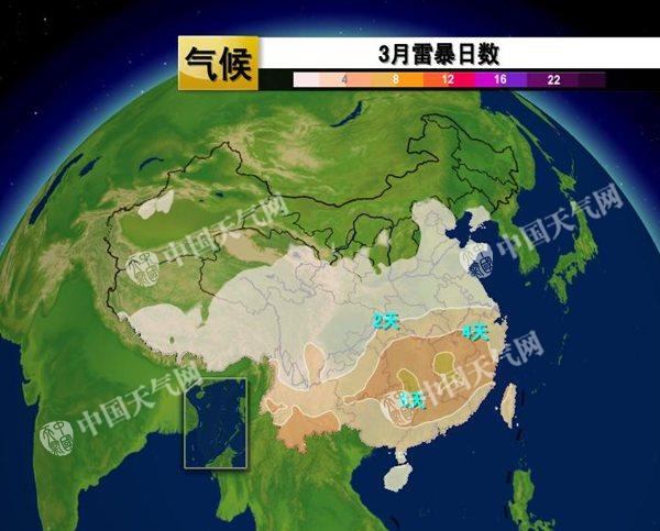 本周南方多阴雨 北方气温波动中回升