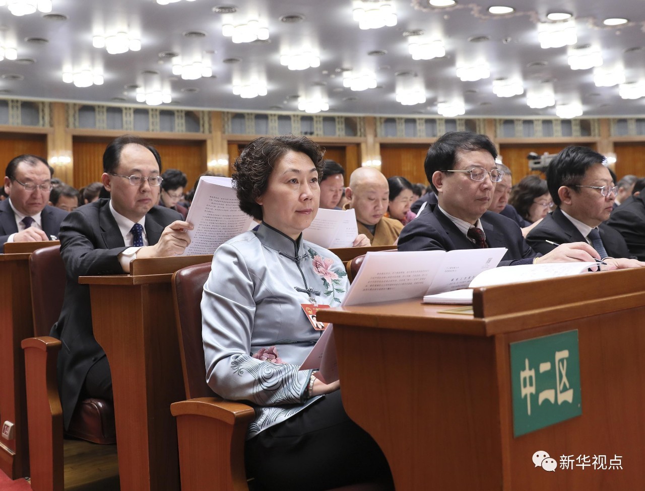 万紫千红总是春——两会会场上的亮丽风采