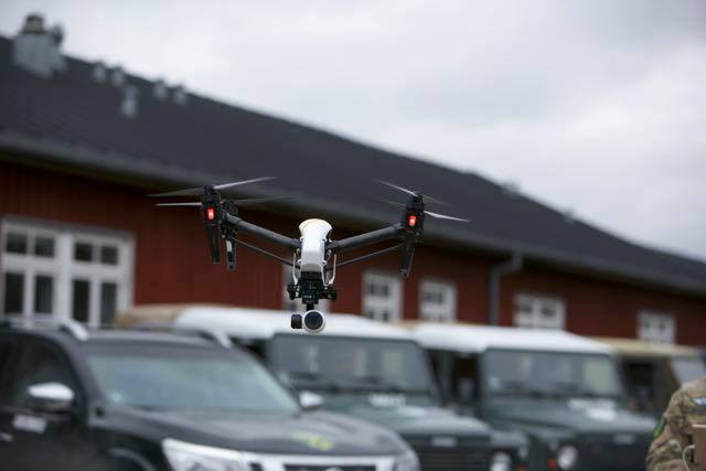 丹麦军队使用大疆无人机？