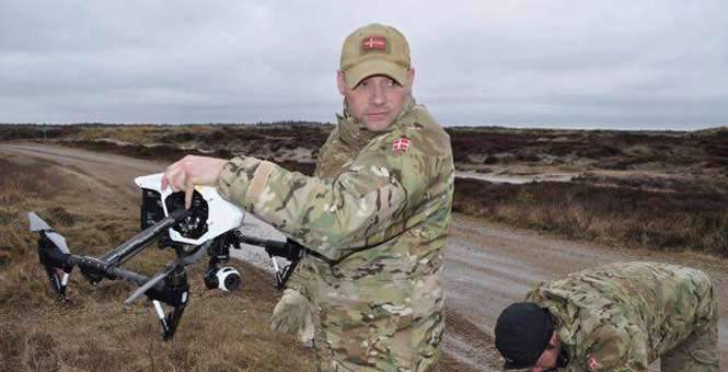 丹麦军队使用大疆无人机?