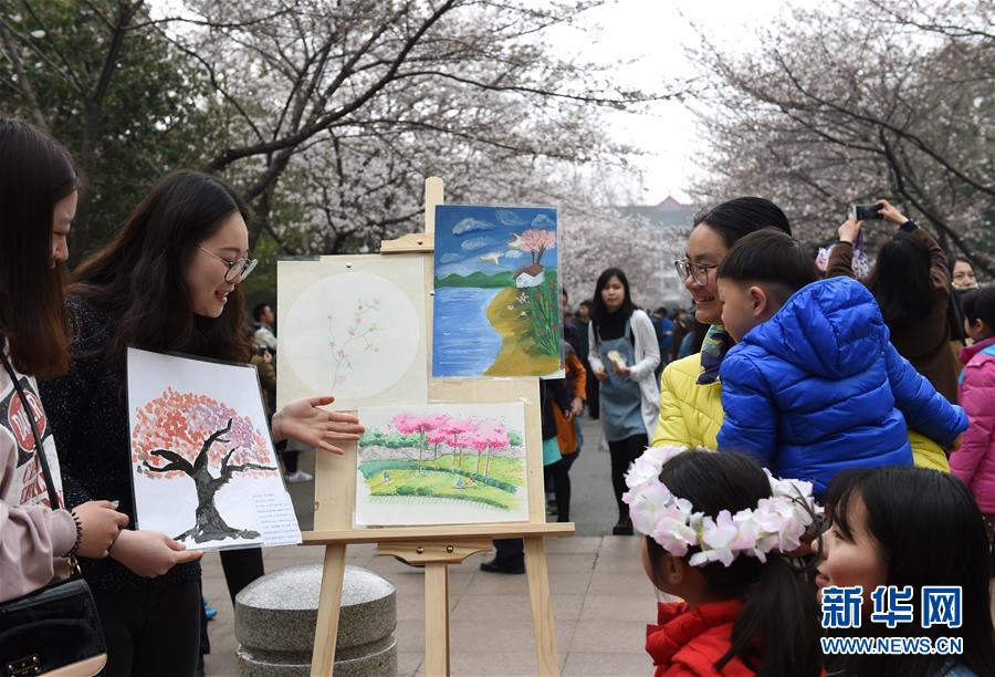 南京林業大學舉辦櫻花節