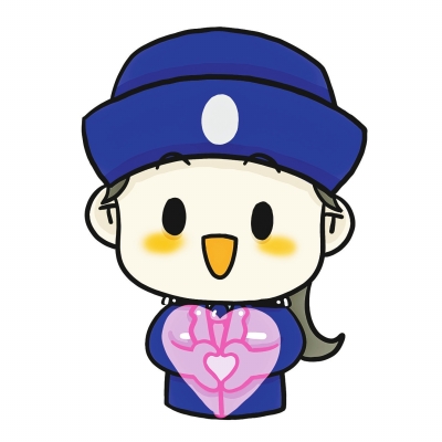 开封90后社区民警创作小女警表情包 推出后圈粉无数