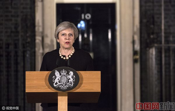 英国伦敦发生恐袭事件 全球政要同声谴责恐怖主义