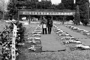 北京首次實施免費自然葬全部費用4000元由政府買單
