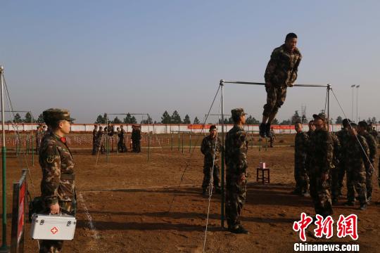 武警水电部队大比武动用无人机实时监控监考