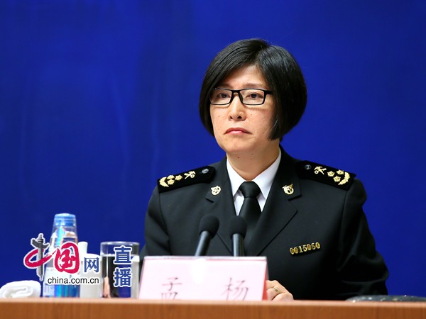海关总署稽查司司长 孟杨(中国网 宗超)