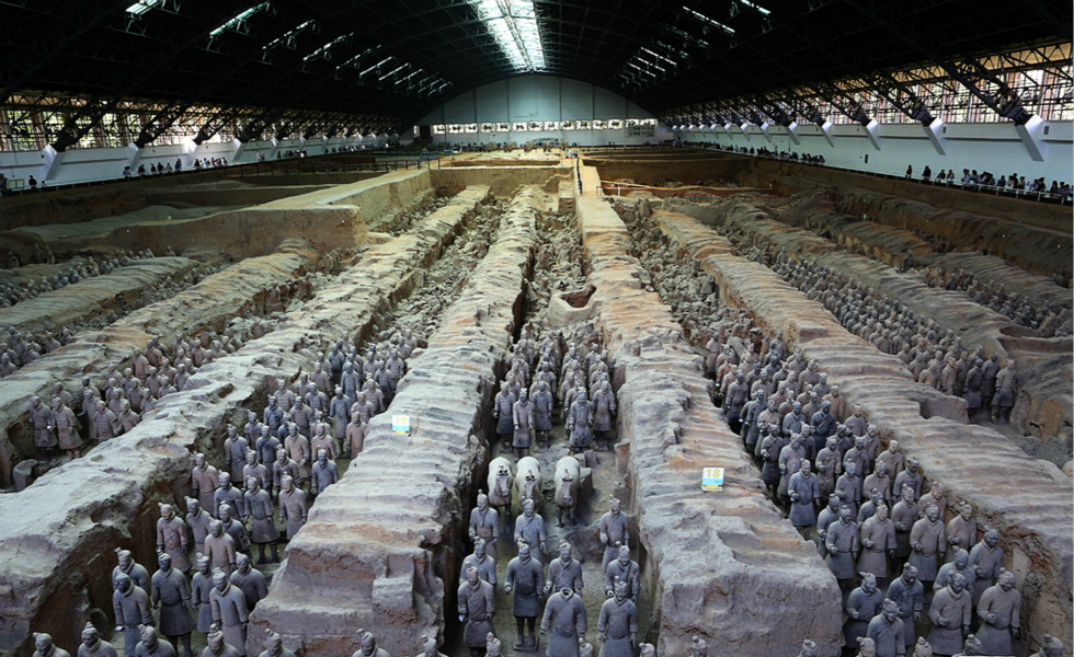 中國的世界文化遺産之秦始皇陵與兵馬俑