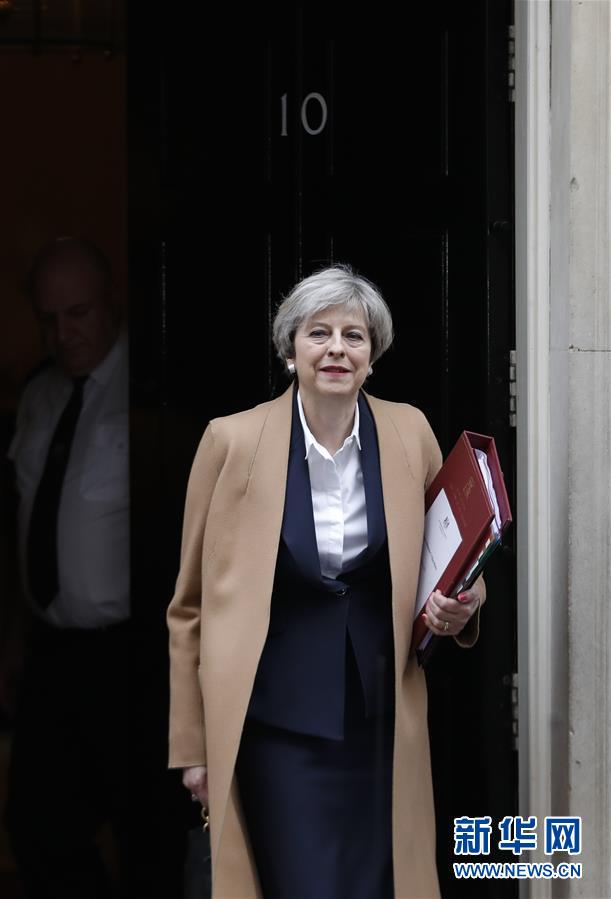 英国驻欧盟大使已将"脱欧"函递交欧洲理事会主席图斯克.