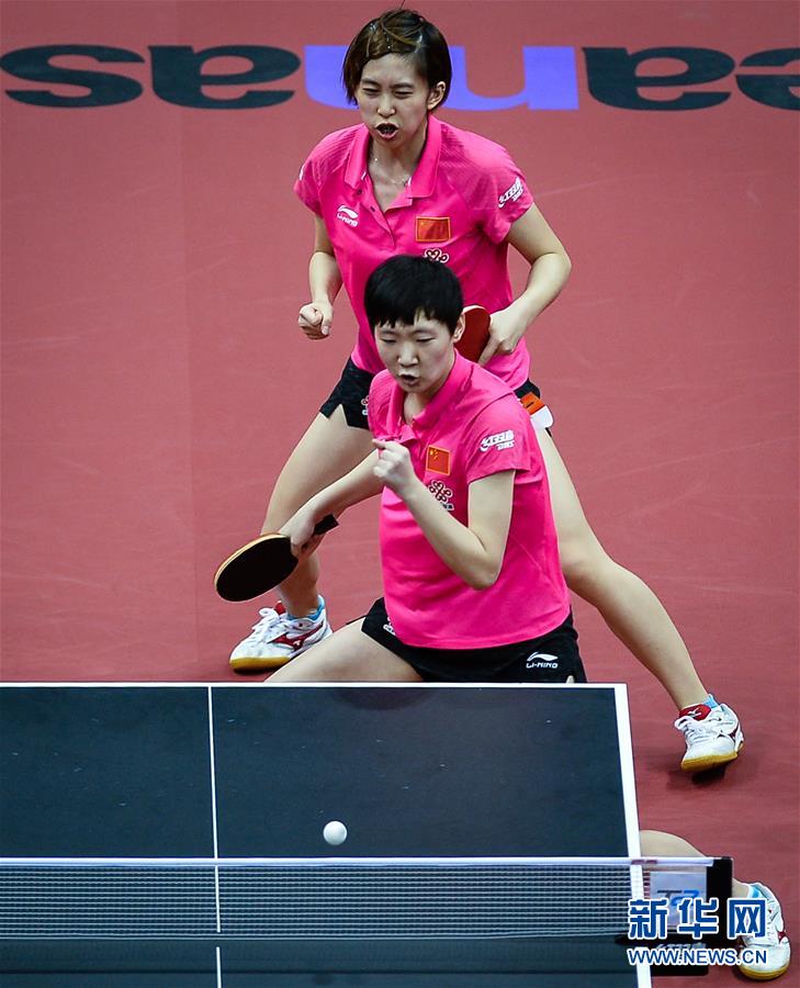 （体育）（6）乒乓球——亚锦赛：王曼昱/陈可晋级女双四强