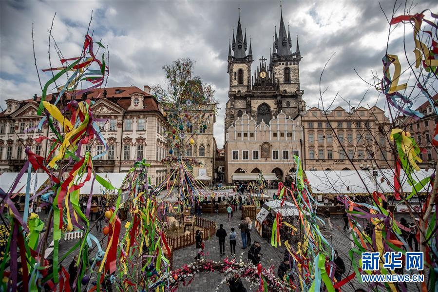 布拉格的复活节市场