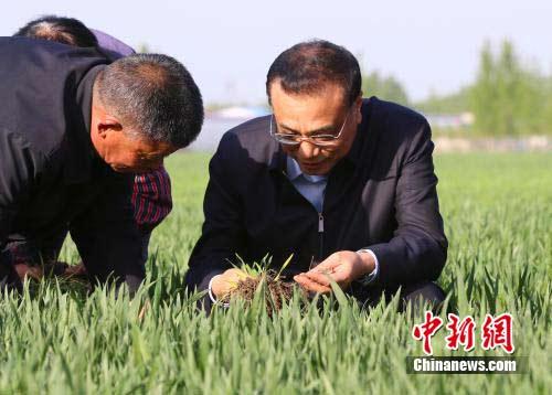李克强总理和这位农民田间聊啥聊了这么久？