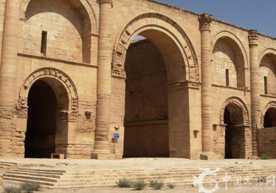 伊拉克什叶派民兵组织收复哈特拉古城遗址