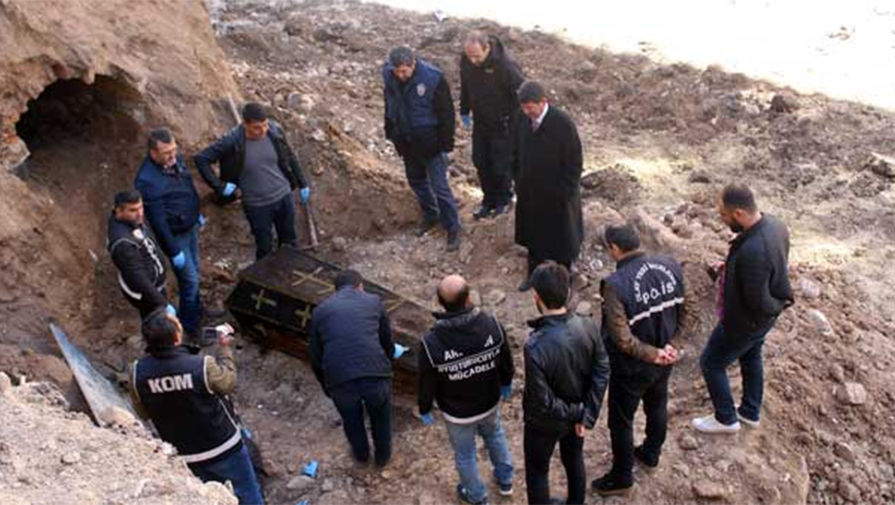 土耳其建筑工地发掘出沙俄将军棺椁