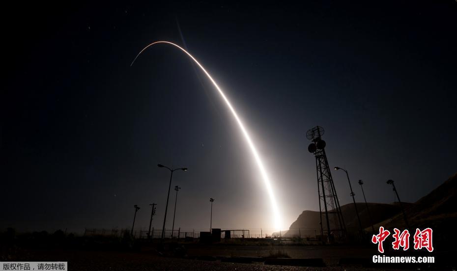 美军测试“民兵”Ⅲ型洲际弹道导弹