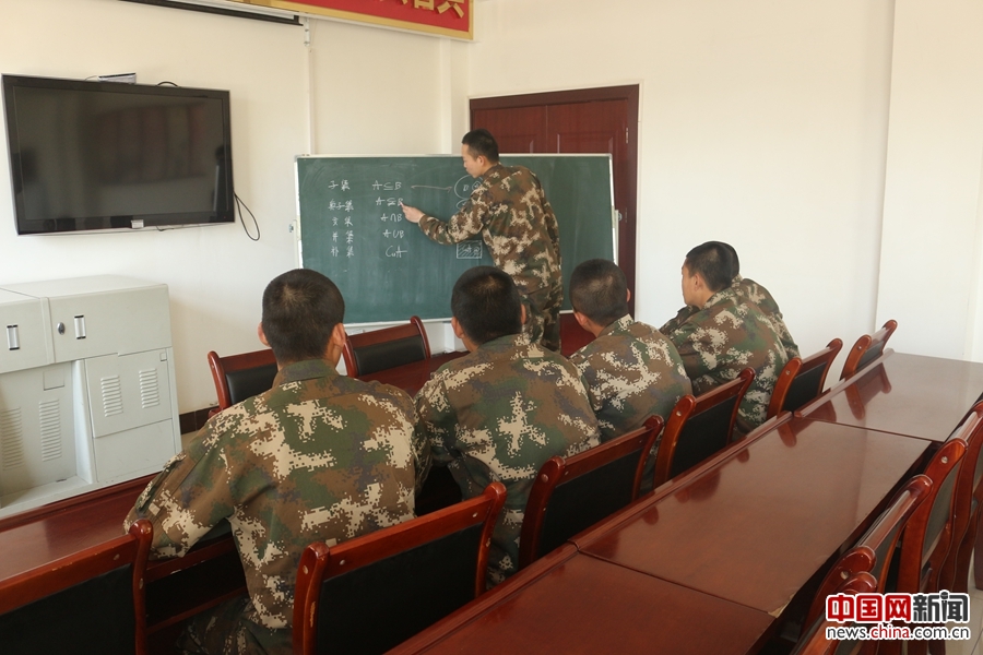 武警巧用生活“微量元素”激发官兵“活性因子” 