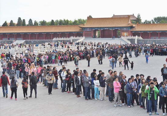 故宫门大开：走进寿康宫的大门，就像穿越了240年