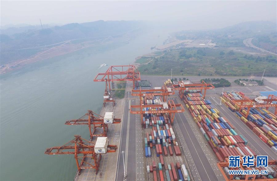 四川宜賓港打造'一帶一路'長江起點航運物流中心