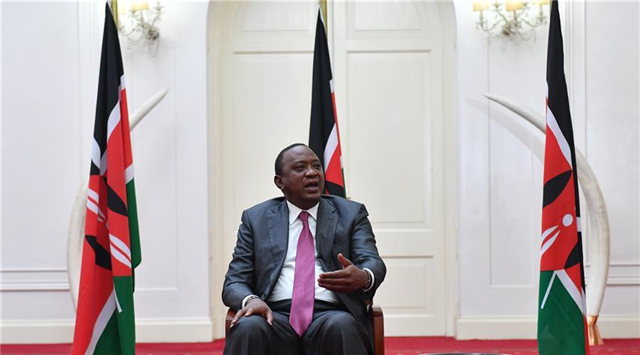 肯尼亚总统:'一带一路'倡议有助于中非合作共赢