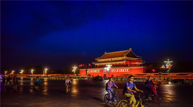 北京:璀璨夜景迎盛会