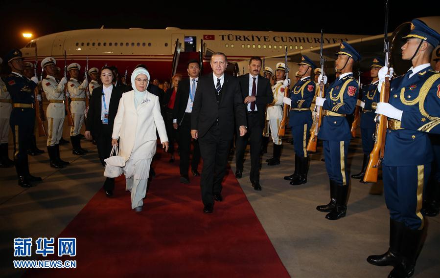 （XHDW）（3）土耳其总统埃尔多安抵达北京