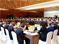 '一带一路'国际合作高峰论坛高级别会议举行六场平行主题会议