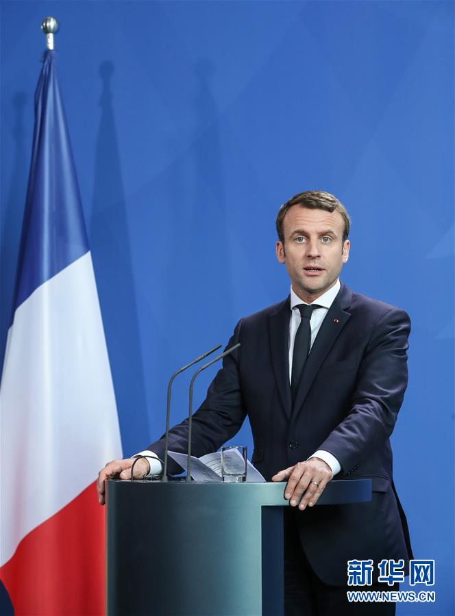 法国总统马克龙访问德国026