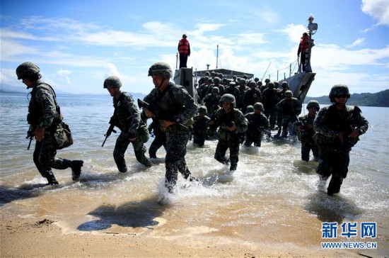 （外代一线）（4）菲美年度“肩并肩”联合军演规模缩水