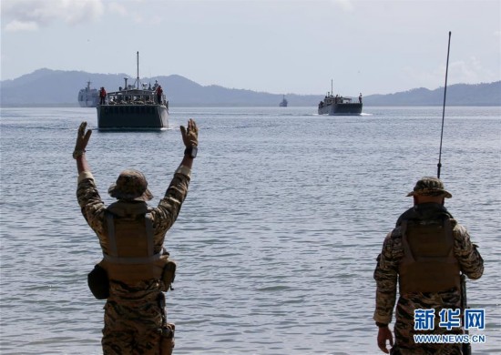 （外代一线）（10）菲美年度“肩并肩”联合军演规模缩水