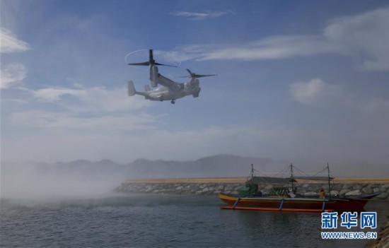 （外代一线）（5）菲美年度“肩并肩”联合军演规模缩水