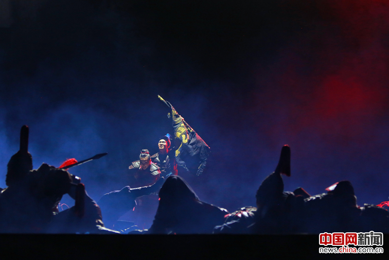 舞剧《花木兰》剧照 费斌摄