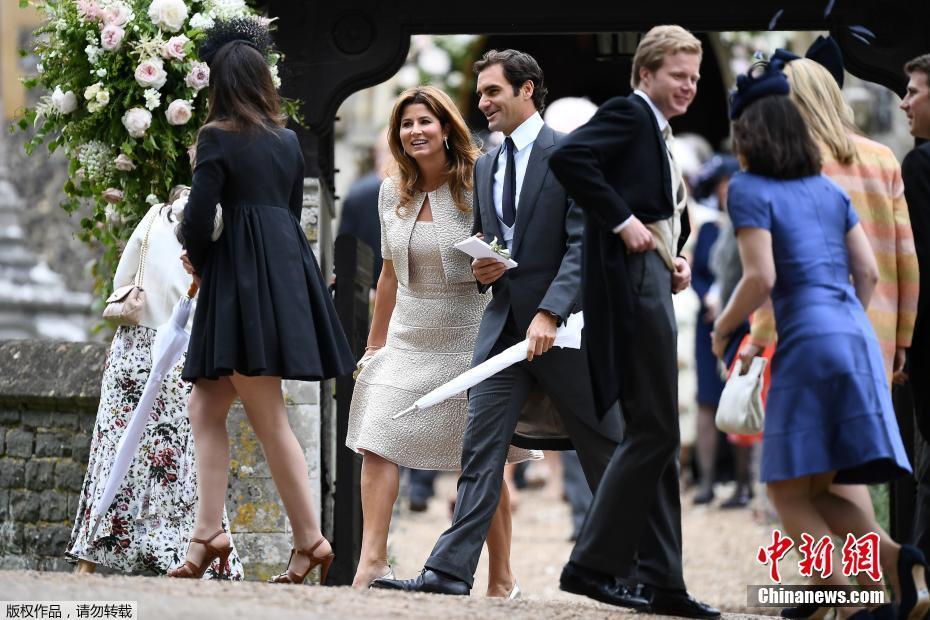 凯特王妃妹妹大婚 小王子小公主当花童