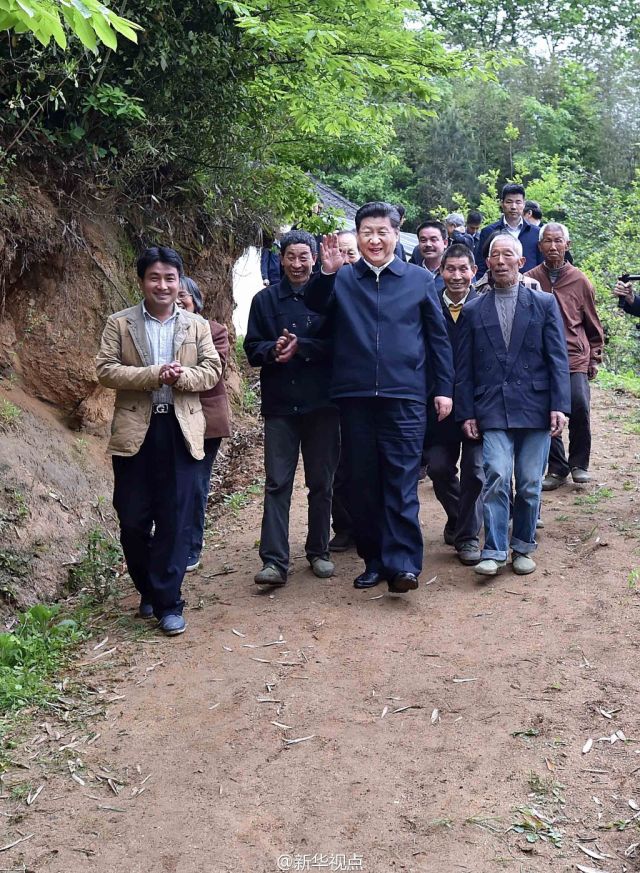 这五年，习近平的扶贫足迹