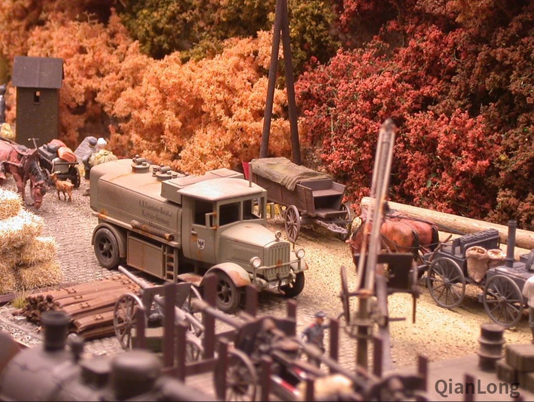 国外模型爱好者的一战场景模型其精细程度让人羡慕121