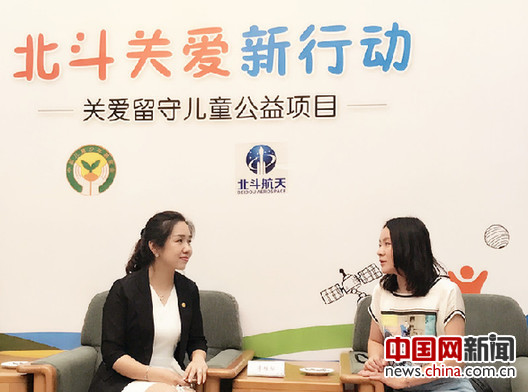  北斗航天卫星应用科技集团常务副总裁、北斗国信智能科技（北京）有限公司总裁李稚松接受中国网记者专访。