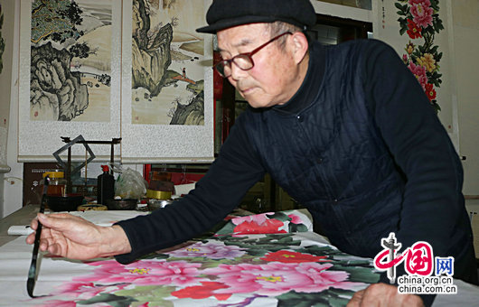 著名书画家高万举：色彩纯正 神韵飞动