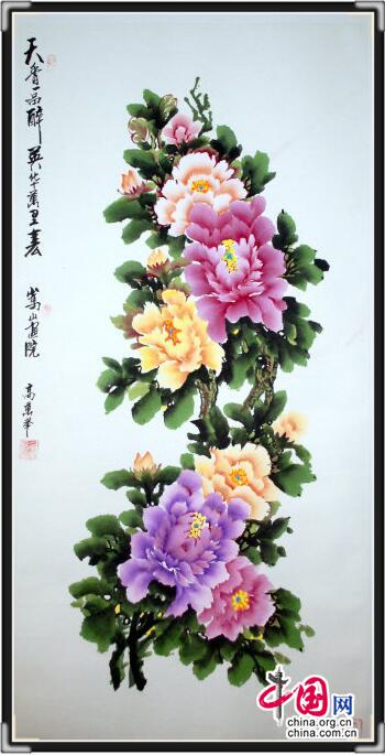 著名书画家高万举：色彩纯正 神韵飞动