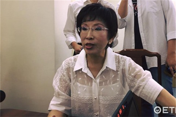 洪秀柱。（图片来源：台湾《联合报》）