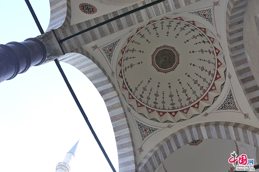 蘇萊曼清真寺的敞廊
