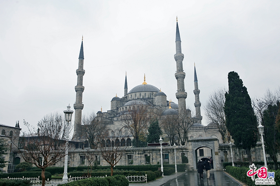 蓝色清真寺是土耳其最著名清真寺之一
