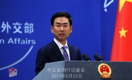 外交部发言人耿爽