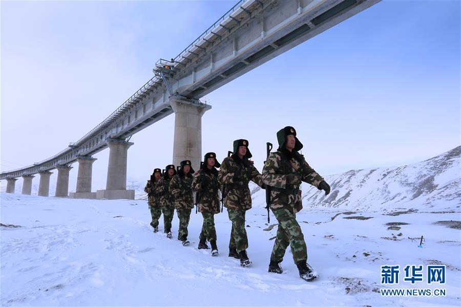 担负青藏铁路昆仑山隧道守护任务的武警青海省总队二支队十七中队,就