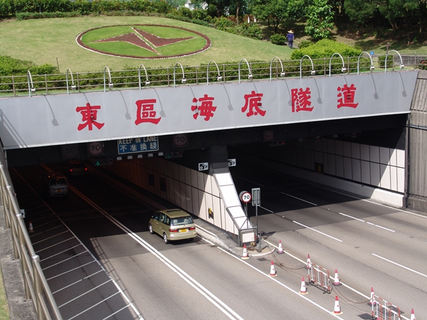 香港海底隧道图片