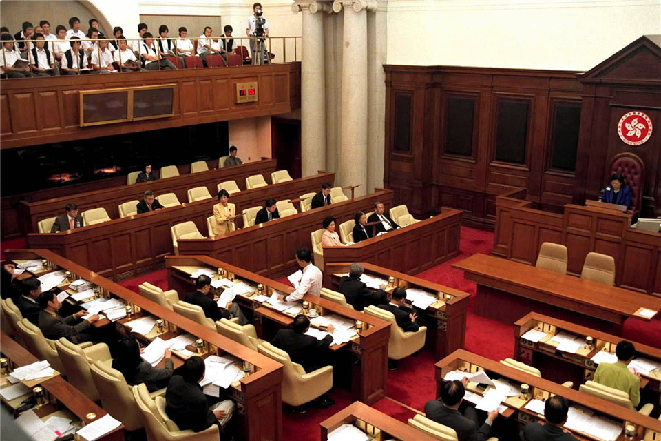 香港特区立法会通过反“台独”议案