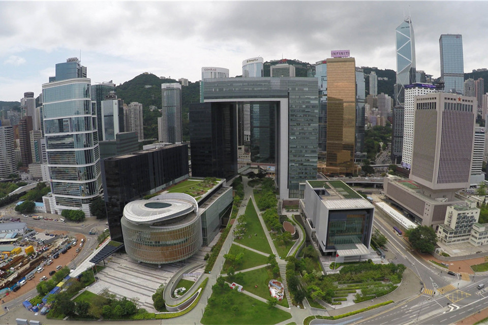 香港特区政府总部的绿化设施