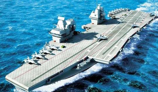 英防长嘲笑俄航母破旧 俄国防部回怼:其对海军科学一无所知