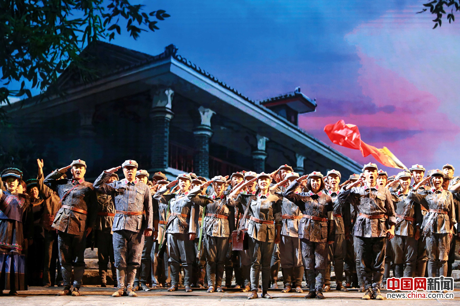 歌剧《红军不怕远征难》剧照 费斌 摄影