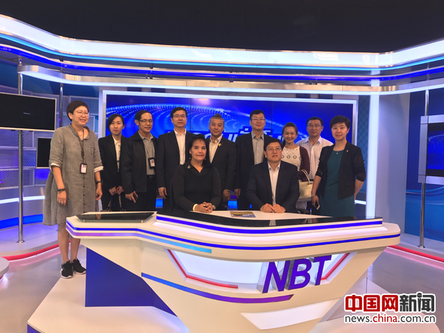 吉林省新闻代表团访问泰国国家电视台。 吉林省新闻代表团访问泰国国家电视台。